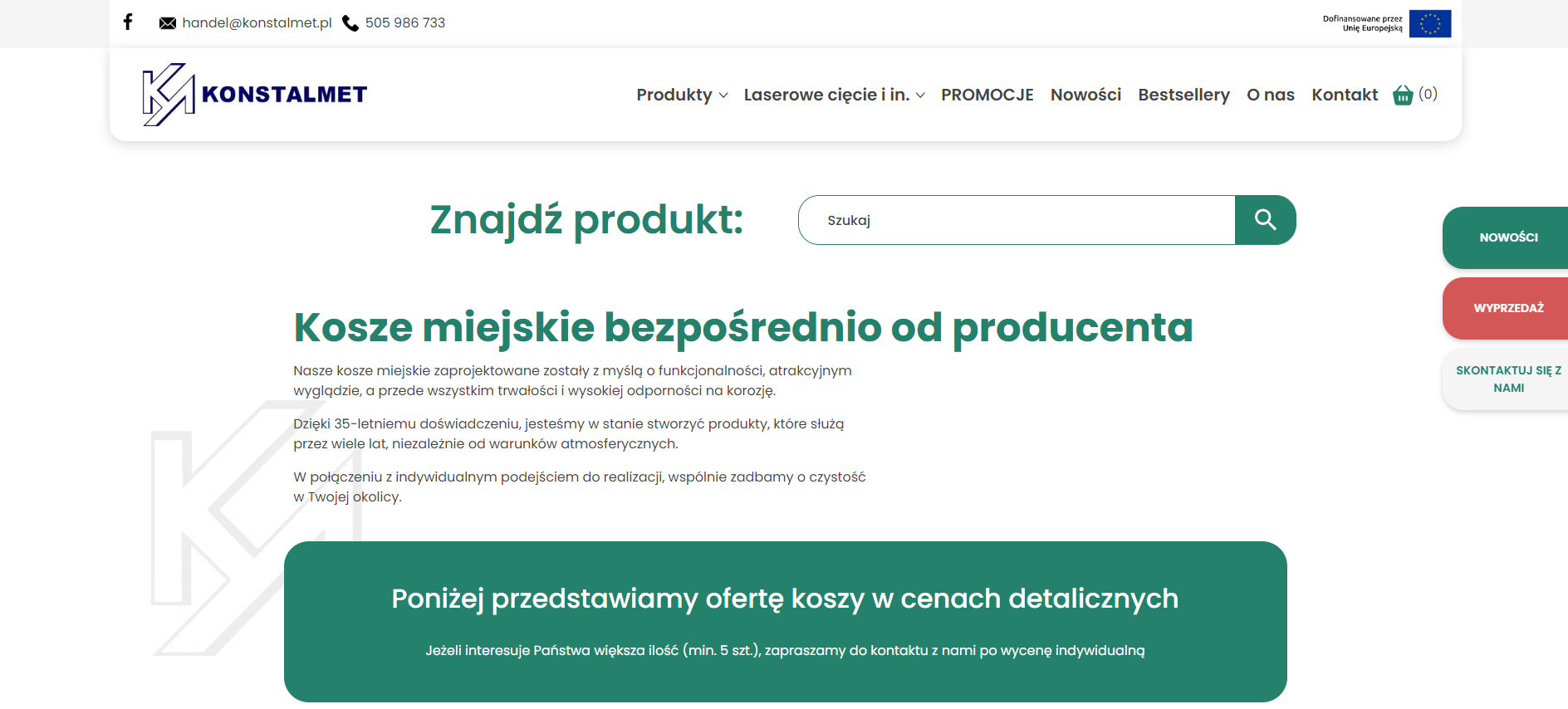 Jak wybrać miejskie kosze na śmieci do parku, osiedla i centrum miasta?