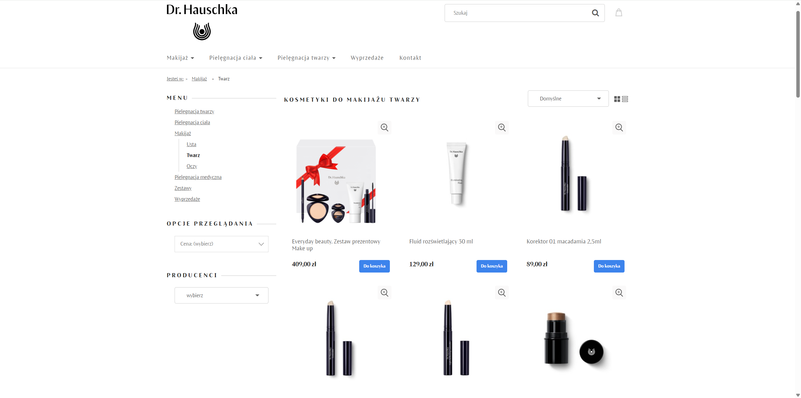 Naturalne kosmetyki do makijażu twarzy - piękno bez kompromisów