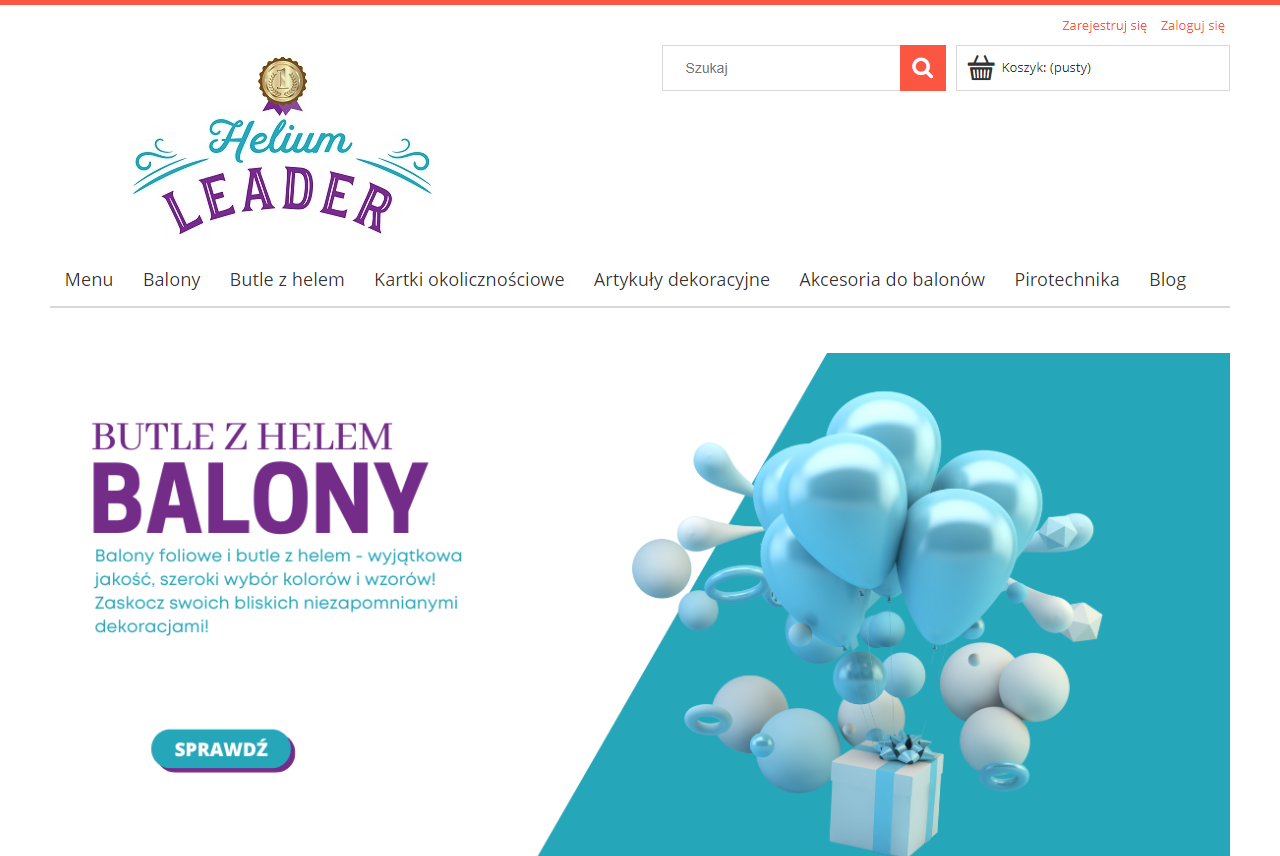 Jak wybrać butle z helem do balonów na imprezę w domu, restauracji lub plenerze?