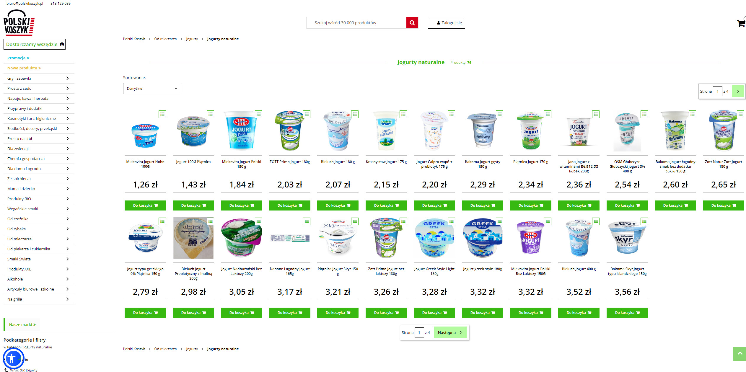 Czym różnią się jogurty naturalne z krótkim i długim składem?
