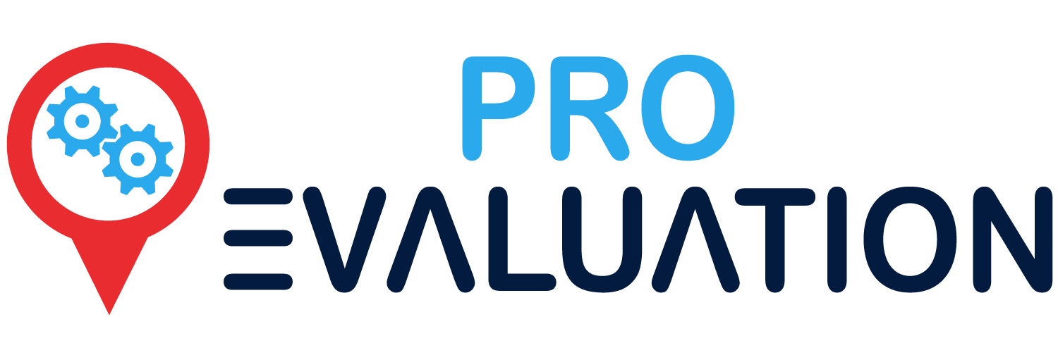 Logo firmy Wycena maszyn i urządzeń | PRO EVALUATION