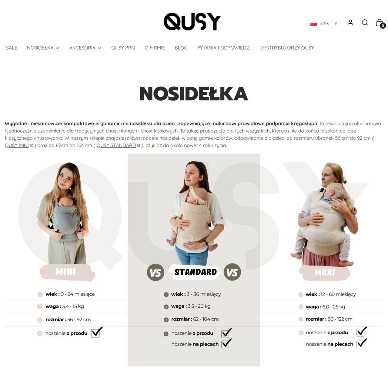 Ergonomiczne nosidełka - odpowiednie na różne etapy rozwoju dziecka