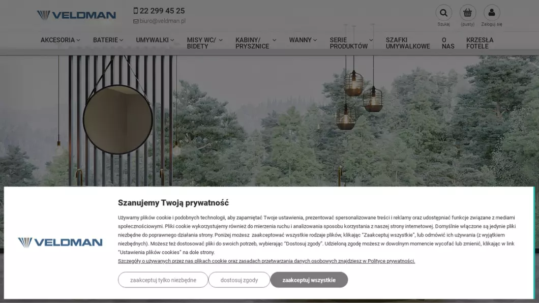 Zrzut ekranu strony